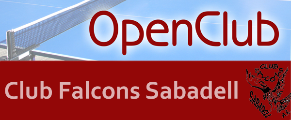 11è OpenClub Club Falcons (ATENCIÓ, es per la TARDA)