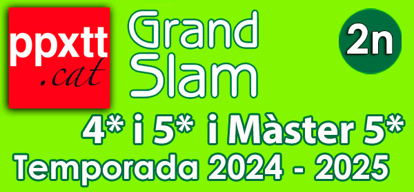 2n Grand-Slam “B” – (Nomès 3 i 4 estrelles) i MASTER 5*